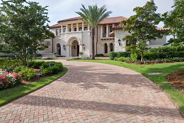 Permeable Paver Driveway in Olton, TX